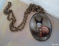 Colgante Bronce Caracol