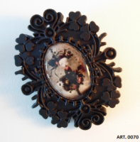 Broche Resina Arbusto